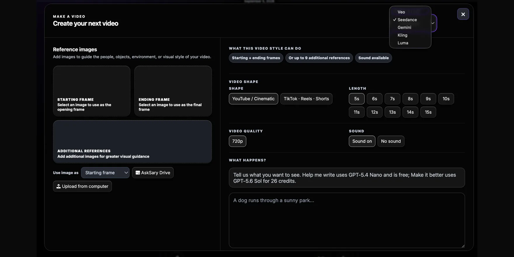 AskSary - BYOK-supported AI Studio screenshot 2